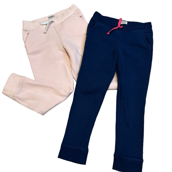 🟢 BUNDLE SALE 2 for $20 - SWEATPANTS Bundle for girls Size 6/6X - Picture 1 of 9